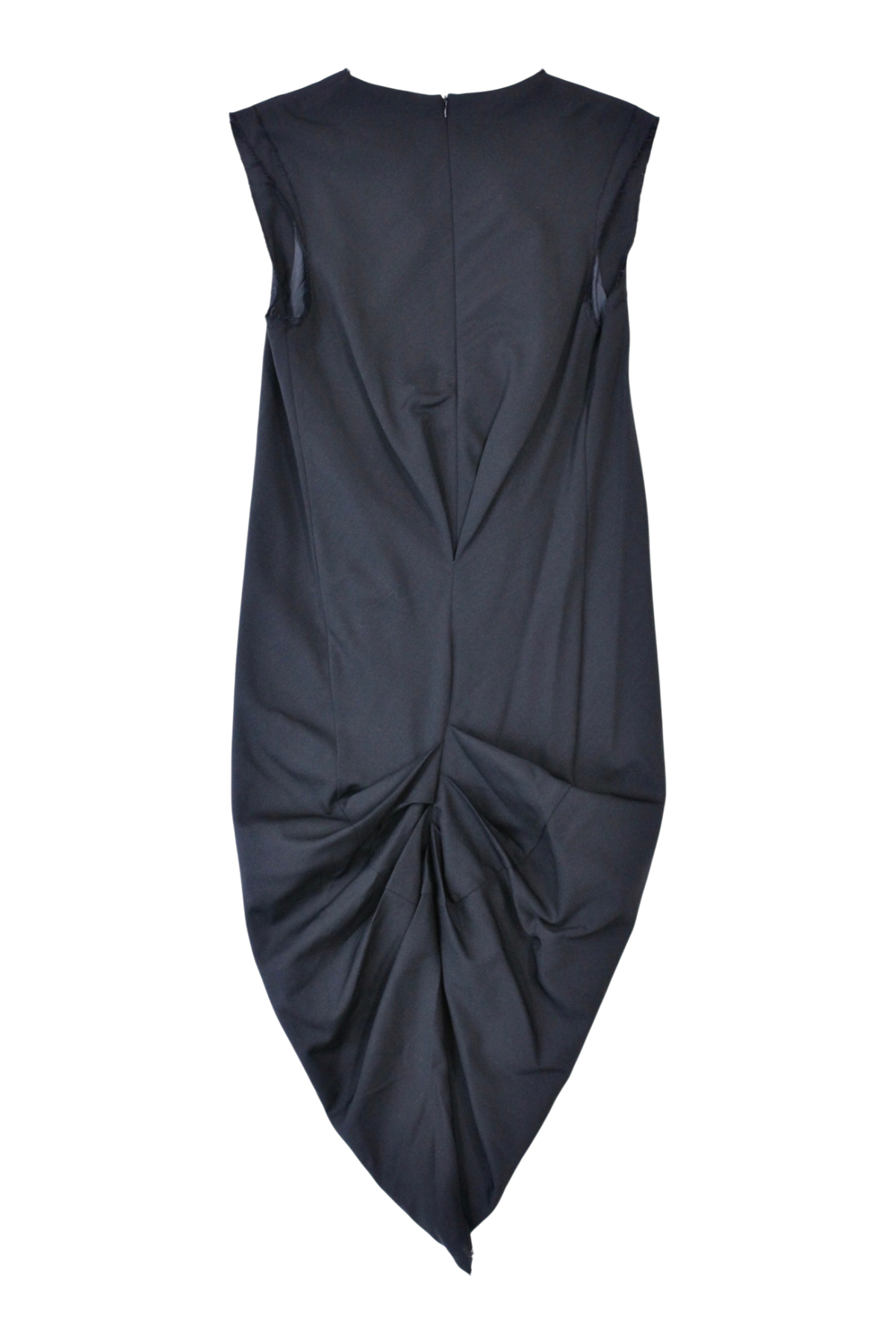 Acne - Raw Edge Wool Midi Dress