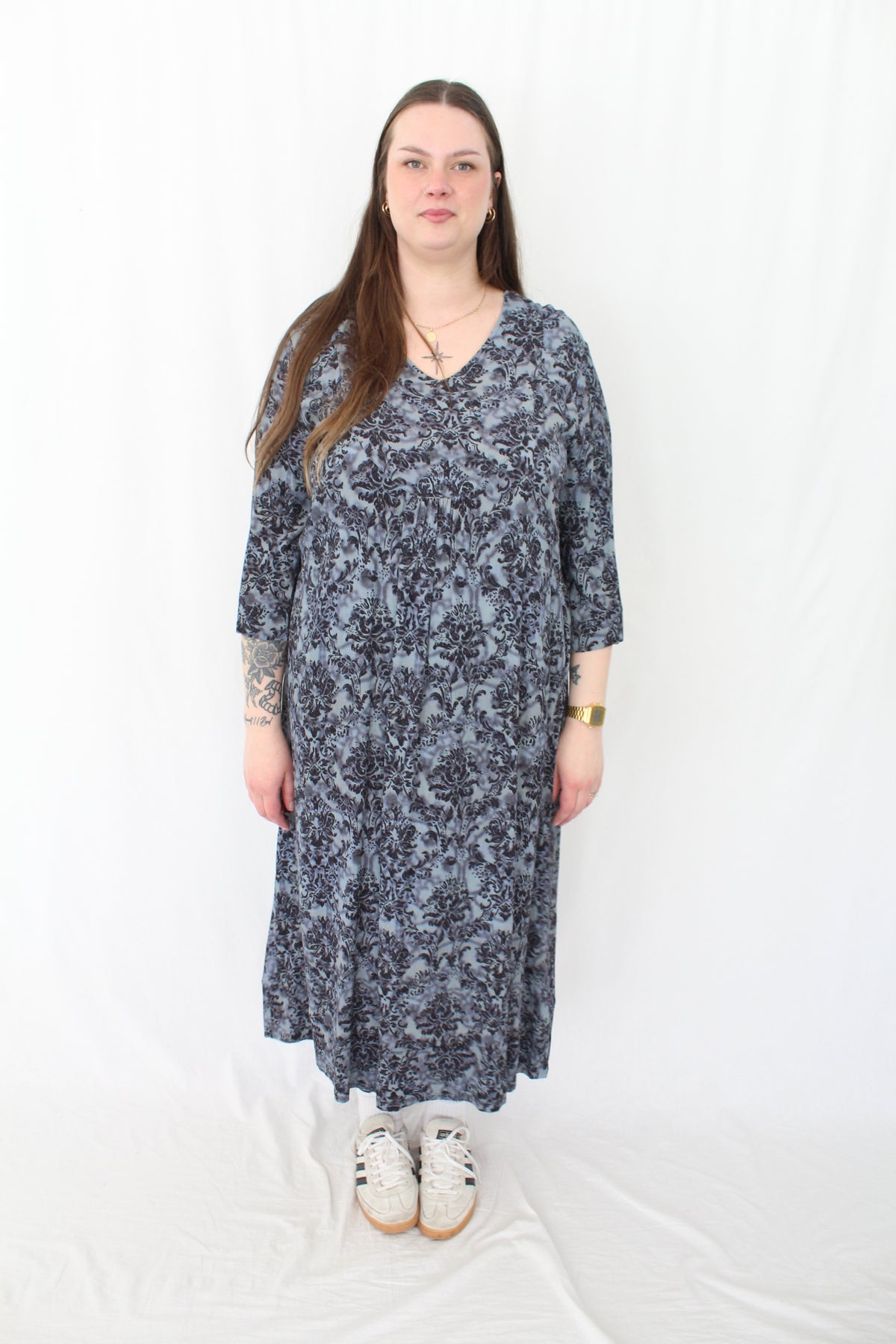 Nom*D - Printed Midi Dress