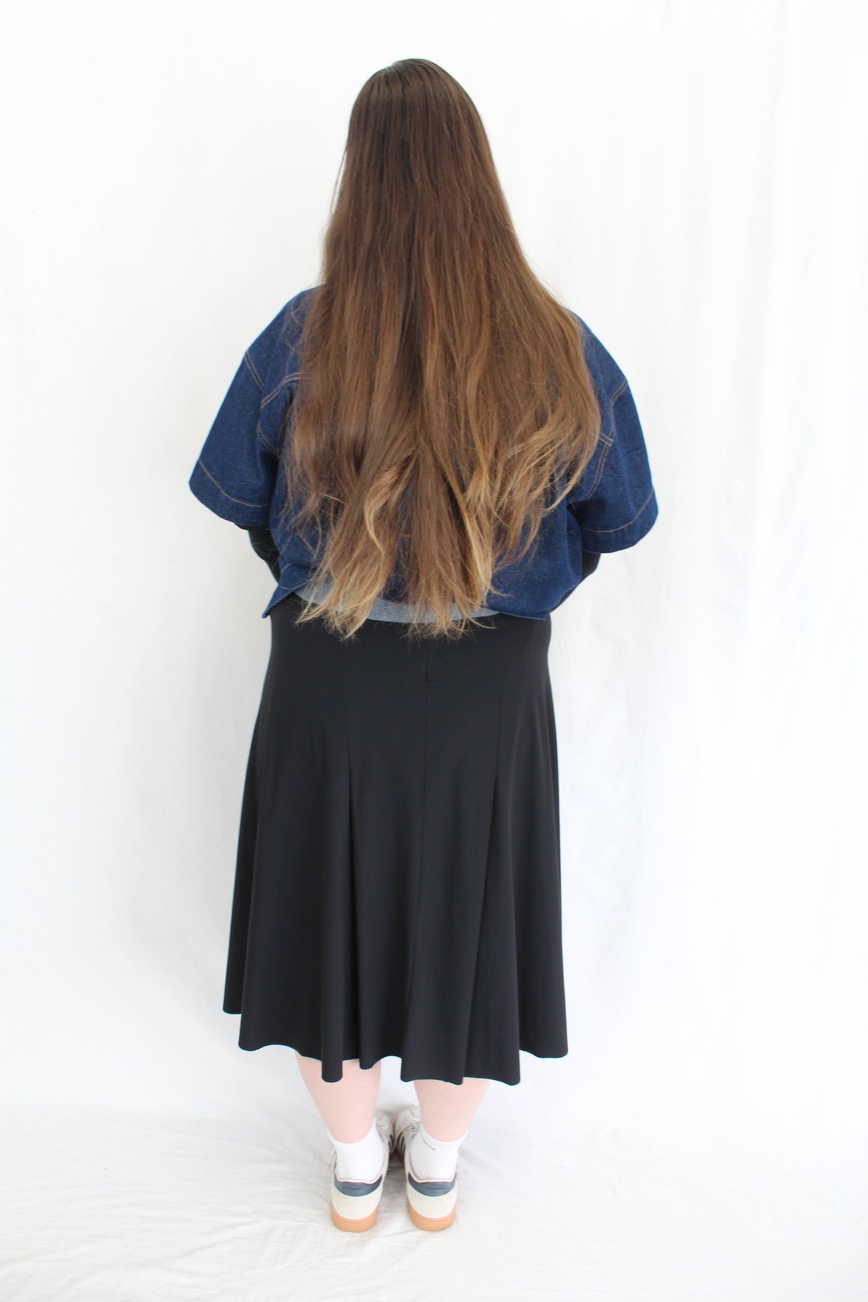 Paula Ryan - Eyelet Midi Skirt