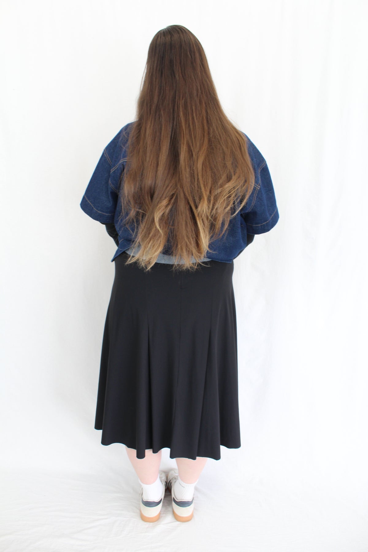 Paula Ryan - Eyelet Midi Skirt