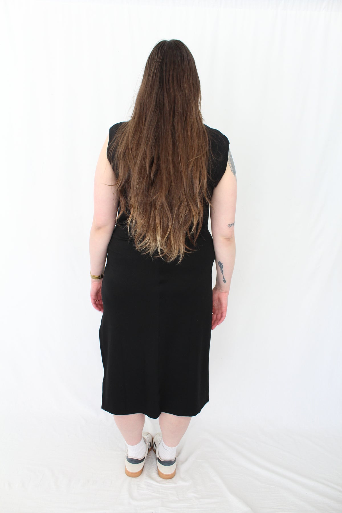 VSX - Ruched Midi Dress NWT