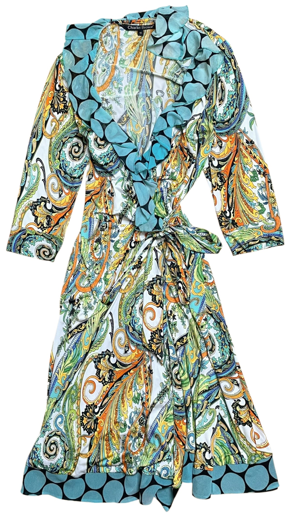 Charlie Brown - Wrap Midi Dress