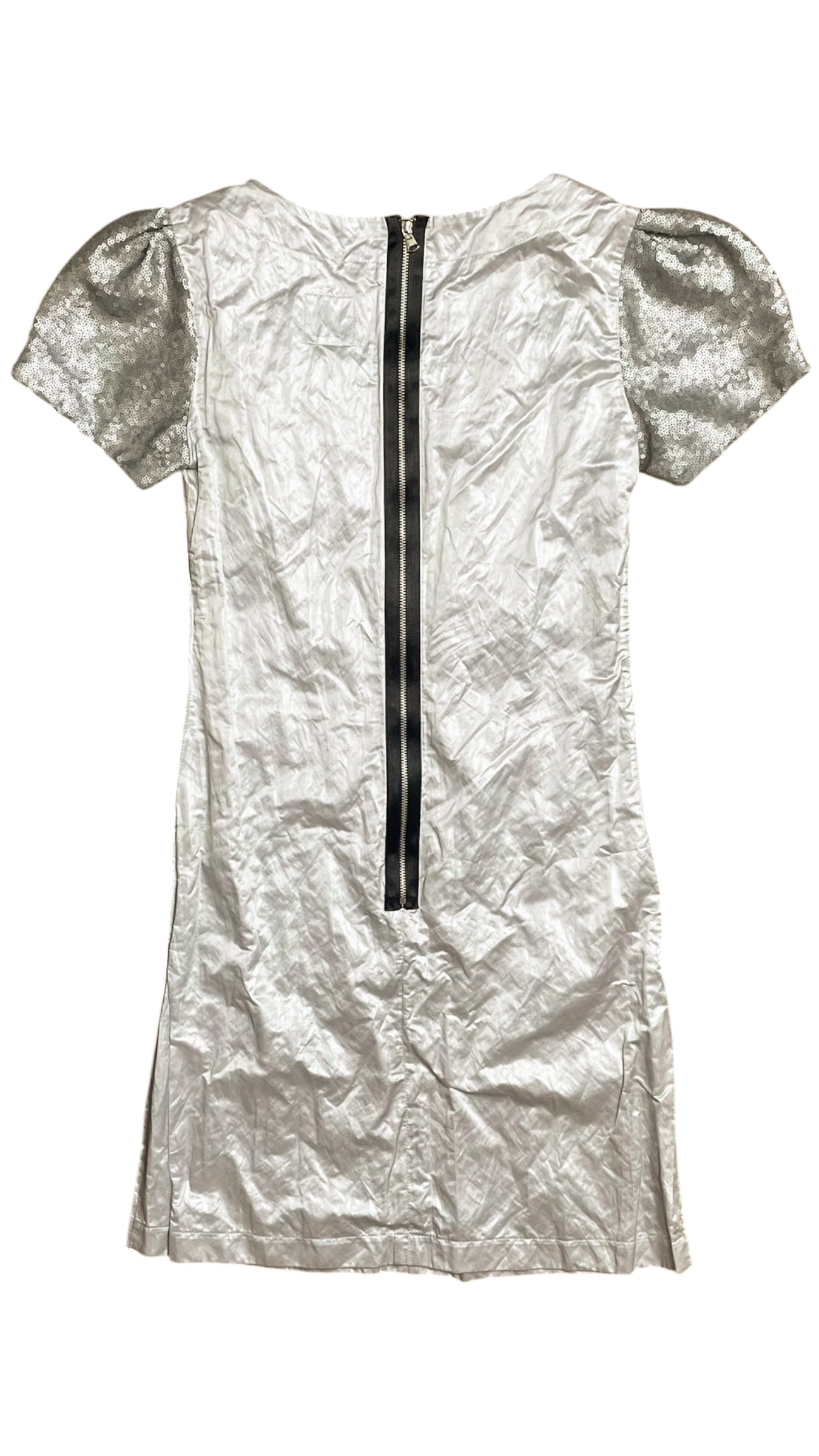 Claire Bloom - Silver Mini Dress