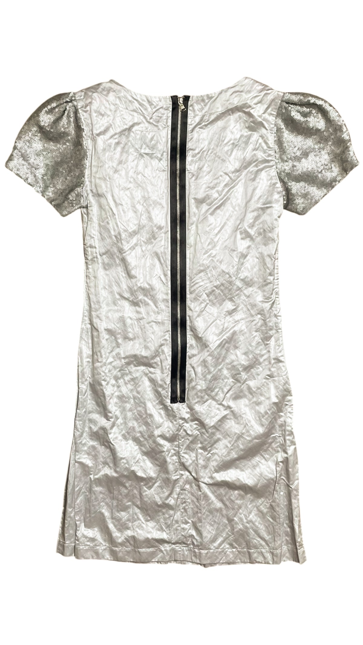 Claire Bloom - Silver Mini Dress