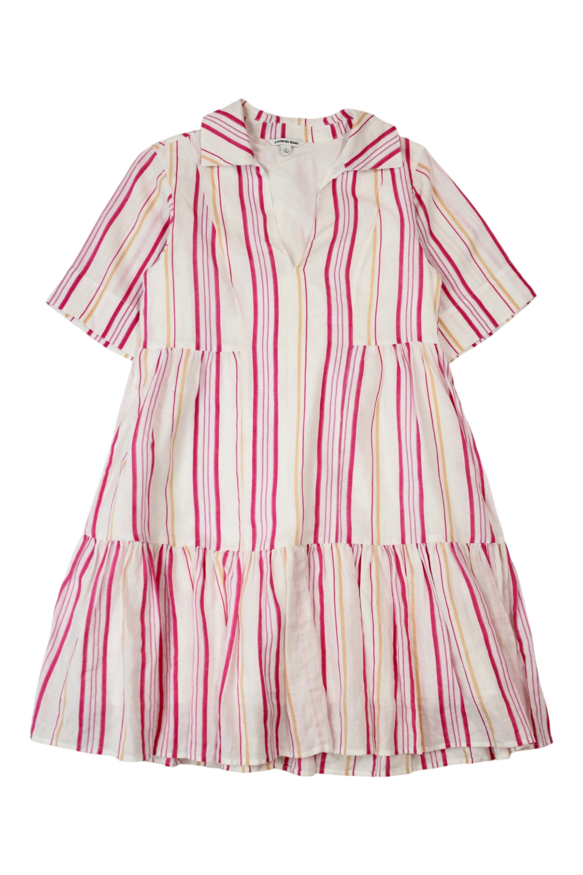 Country Road - Stripe Ramie Dress
