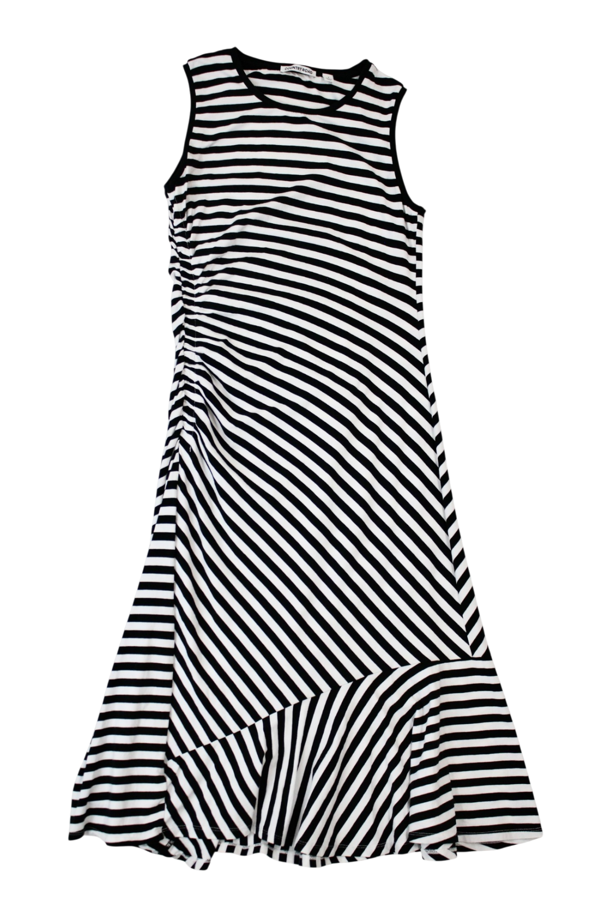 Country Road - Striped Midi Dress