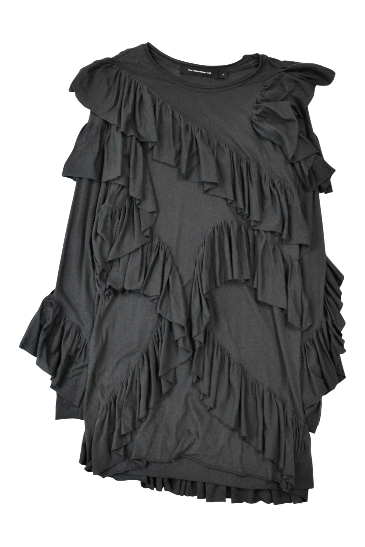 Stolen Girlfriends Club - Ruffle Knit Mini Dress