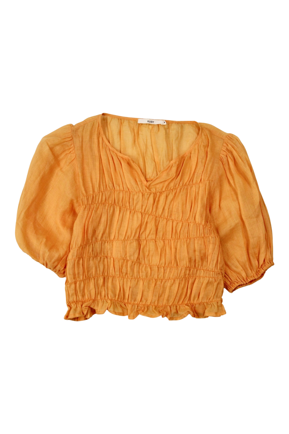 Ruby - Sheer Gather Top