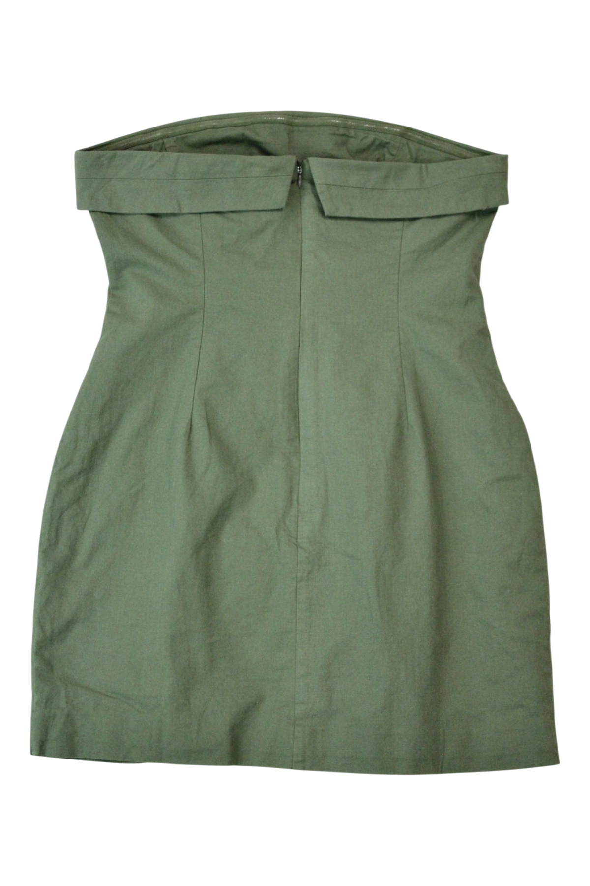 Runaway - Strapless Cotton Mini