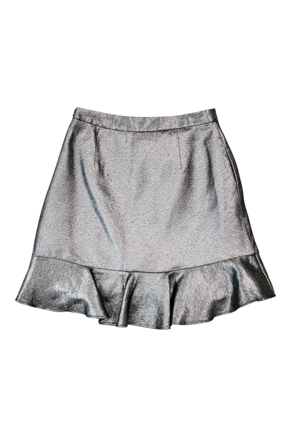 Ruby - Silver Mini Skirt