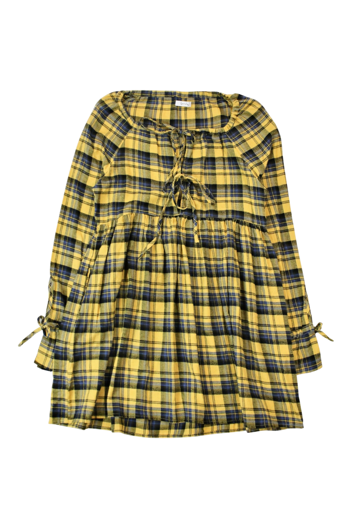 Lonely - Plaid Mini Dress