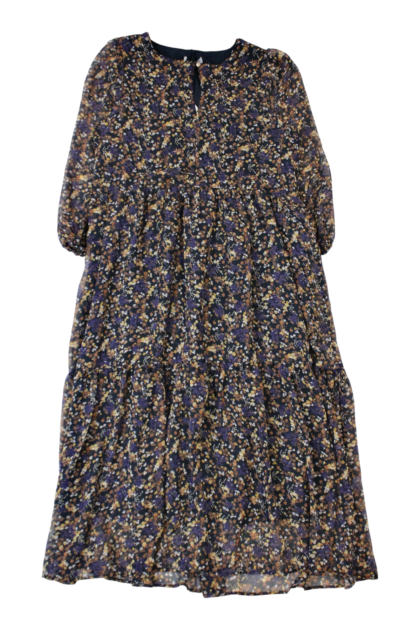 Seeking Lola - Floral Chiffon Maxi