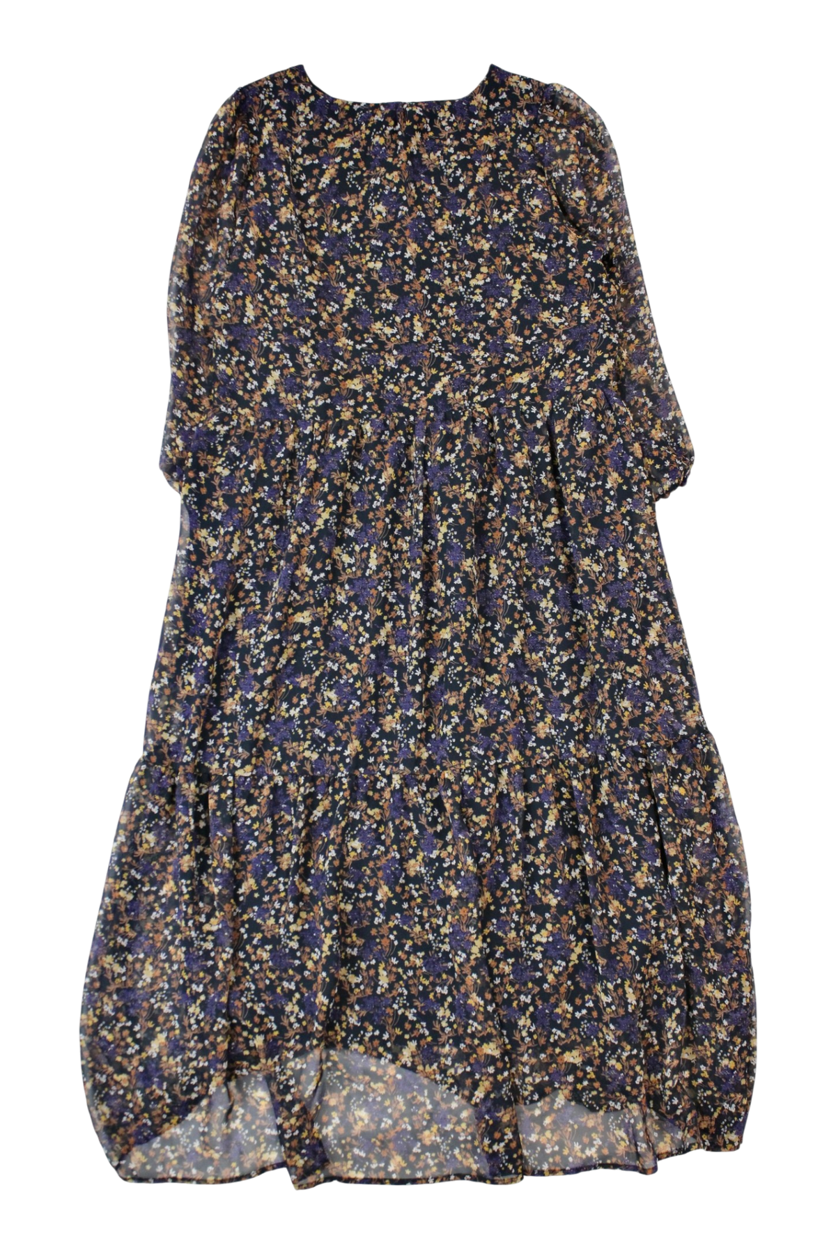 Seeking Lola - Floral Chiffon Maxi