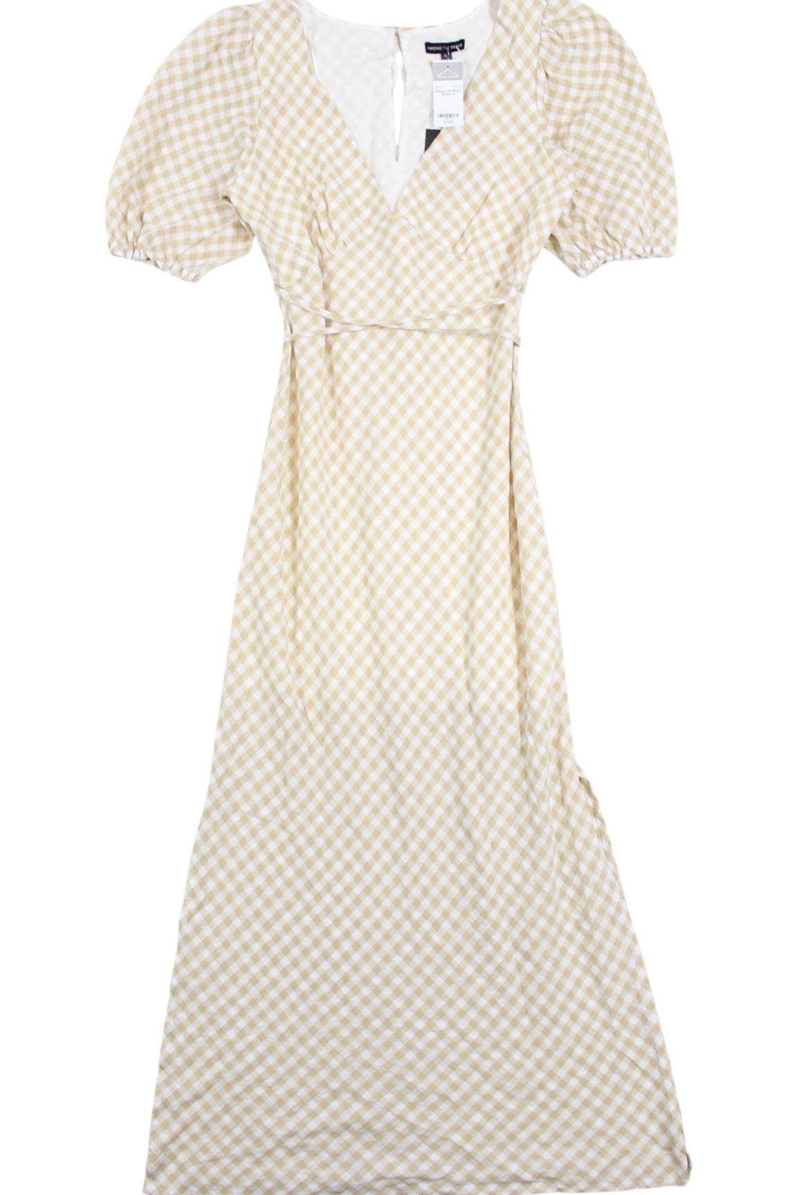 Among The Brave - Gingham Maxi Dress