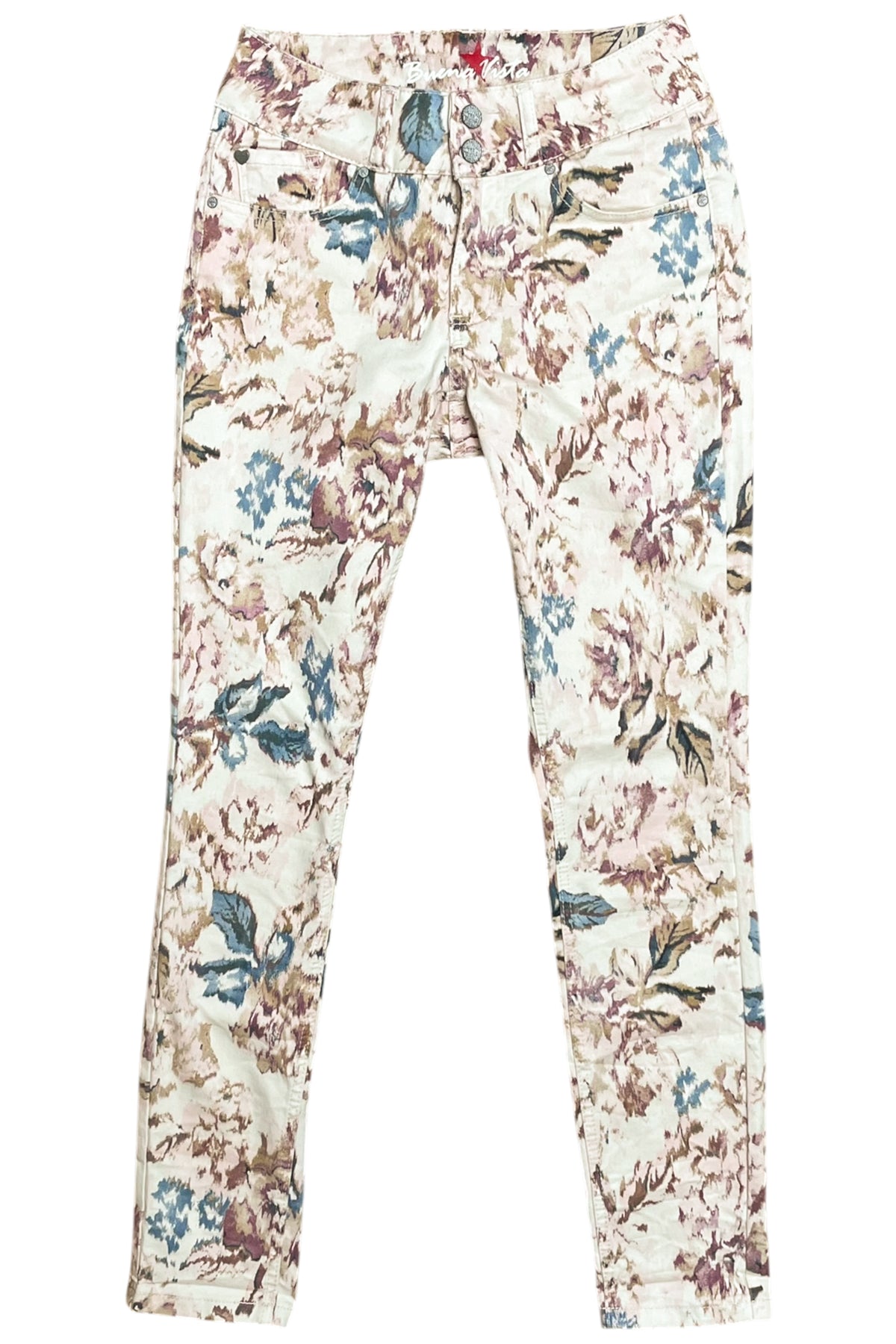 Patterned Skinny Jeans