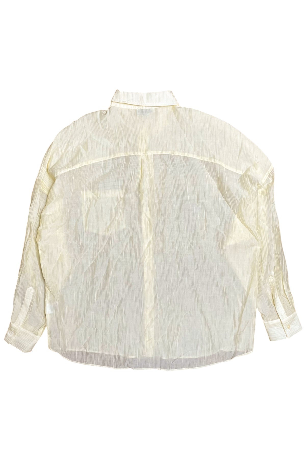Laing - Crinkle-Textured Button Up Shirt