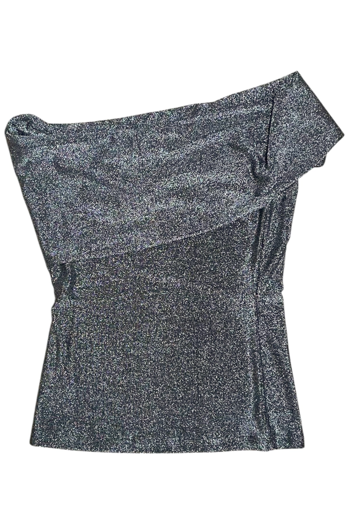 Glittery Off-The-Shoulder Top