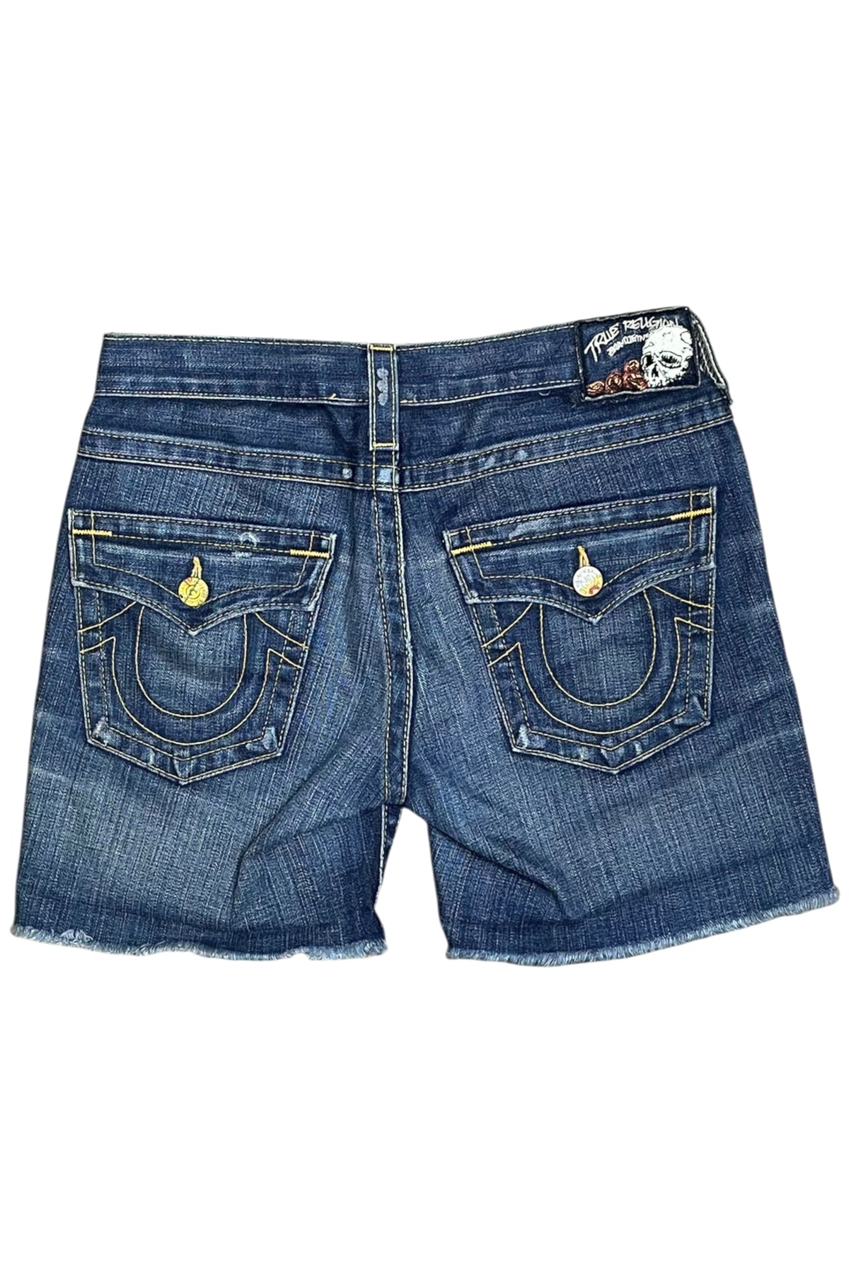 Cut-Off Denim Shorts