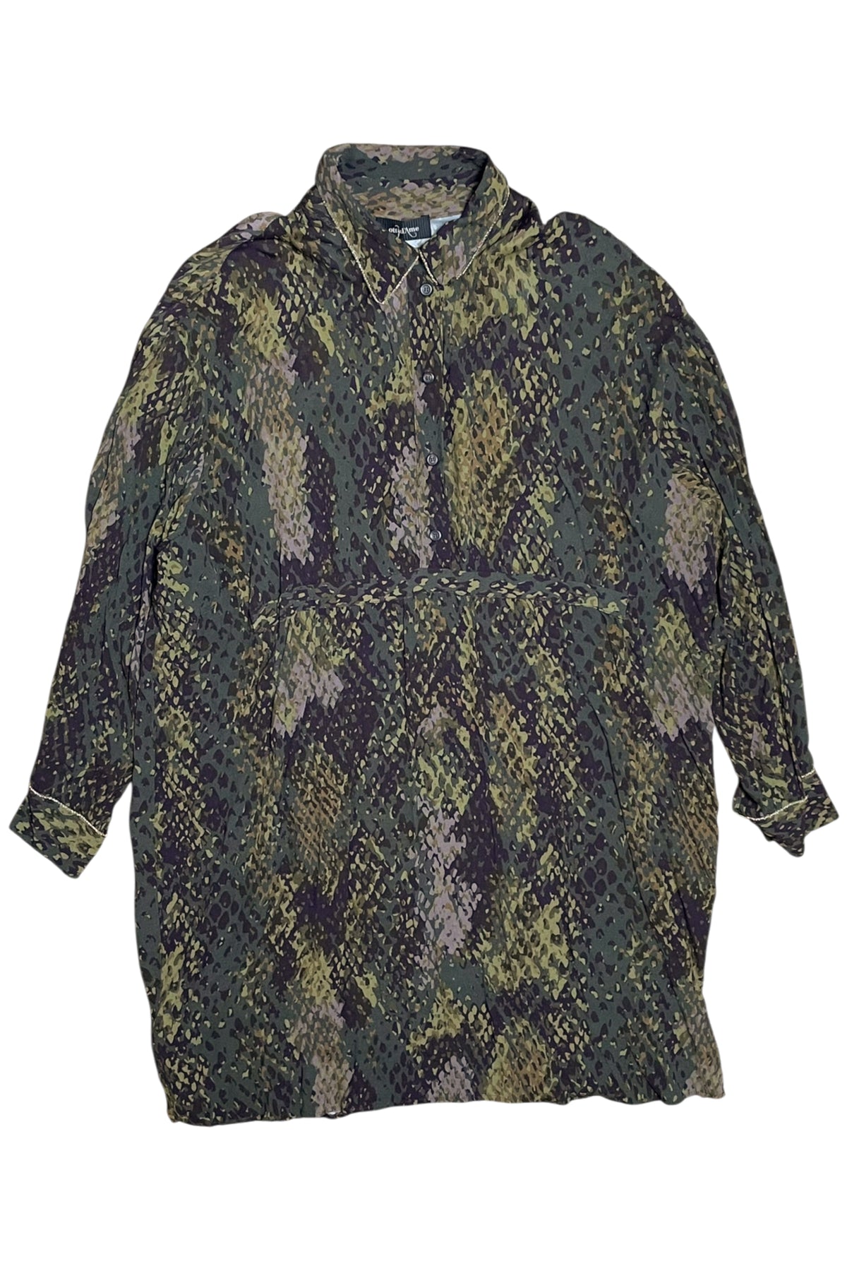 Speckled Print Mini Dress