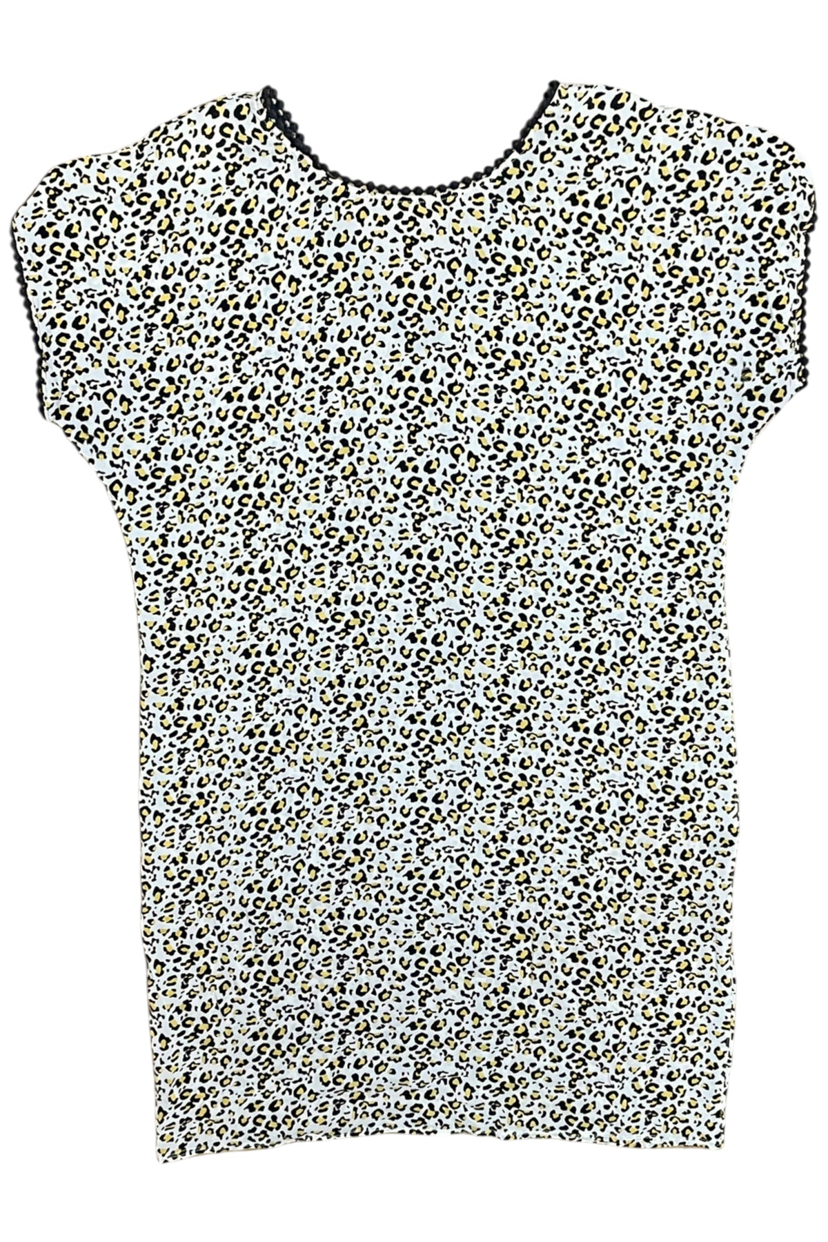 Silk Leopard Print Dress