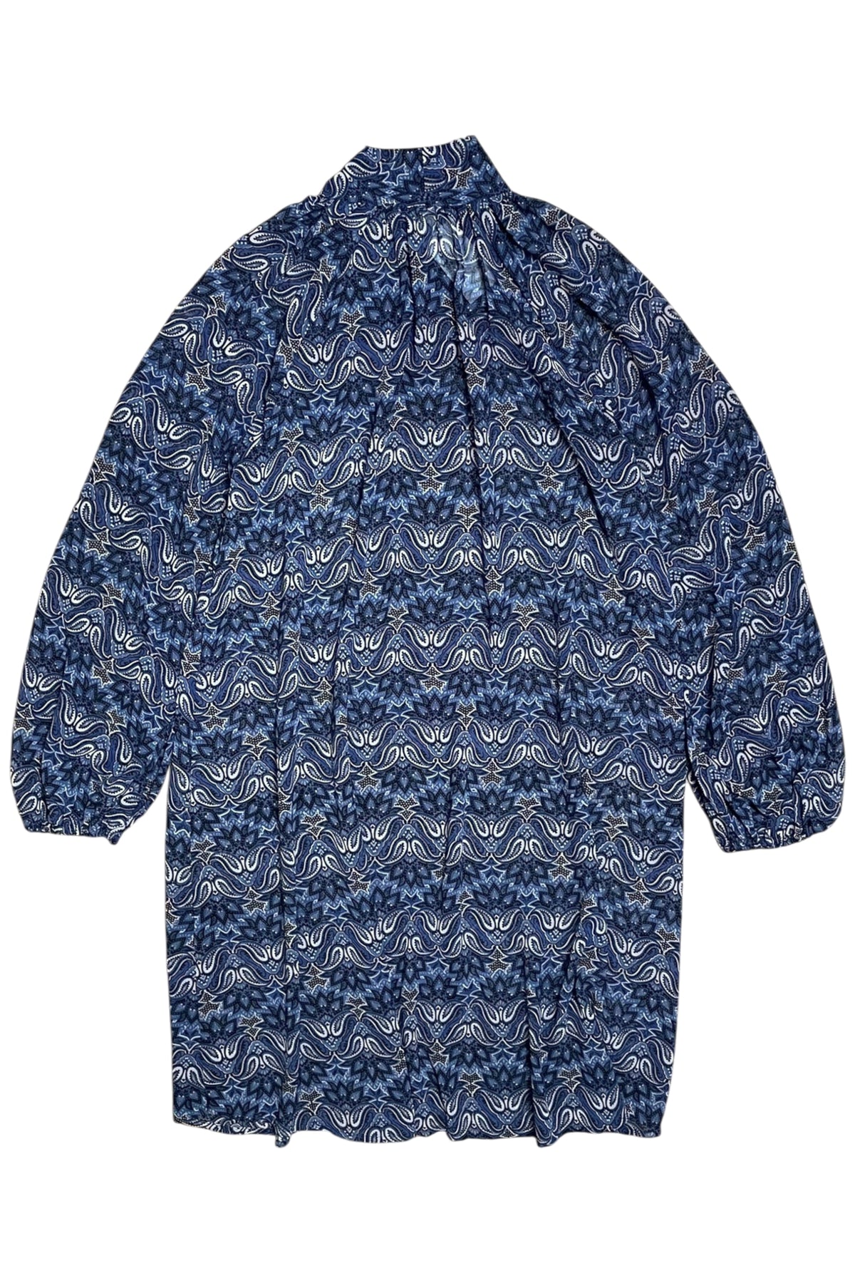 Semi-Sheer Paisley Dress