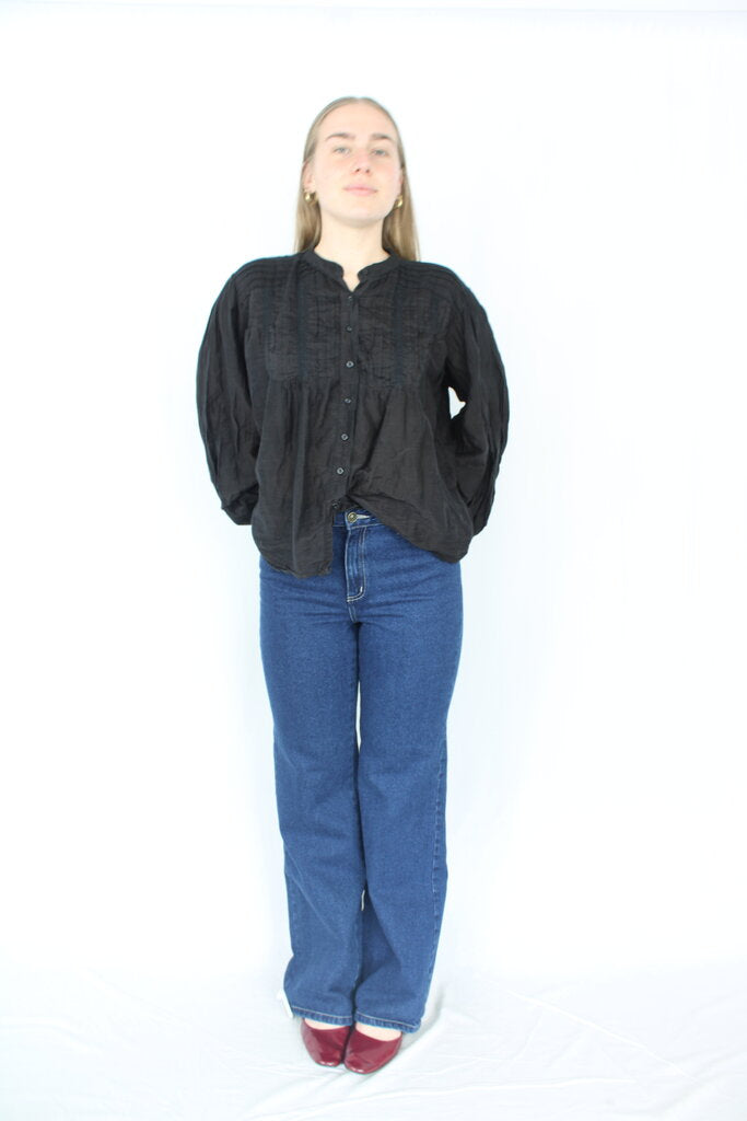 Kookai - Wide Leg Indigo Jeans