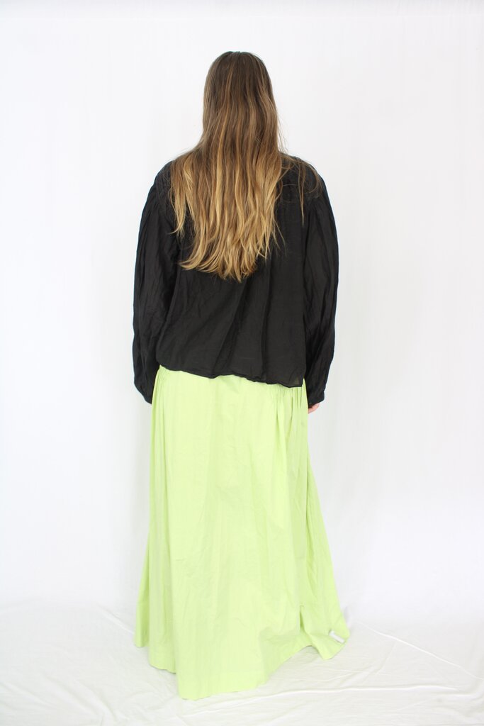 S/W/F - Gathered Green Skirt