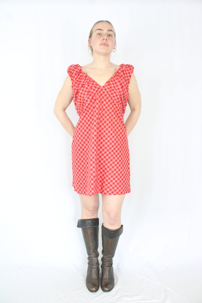 Ruby - Raquel Tartan Mini Dress
