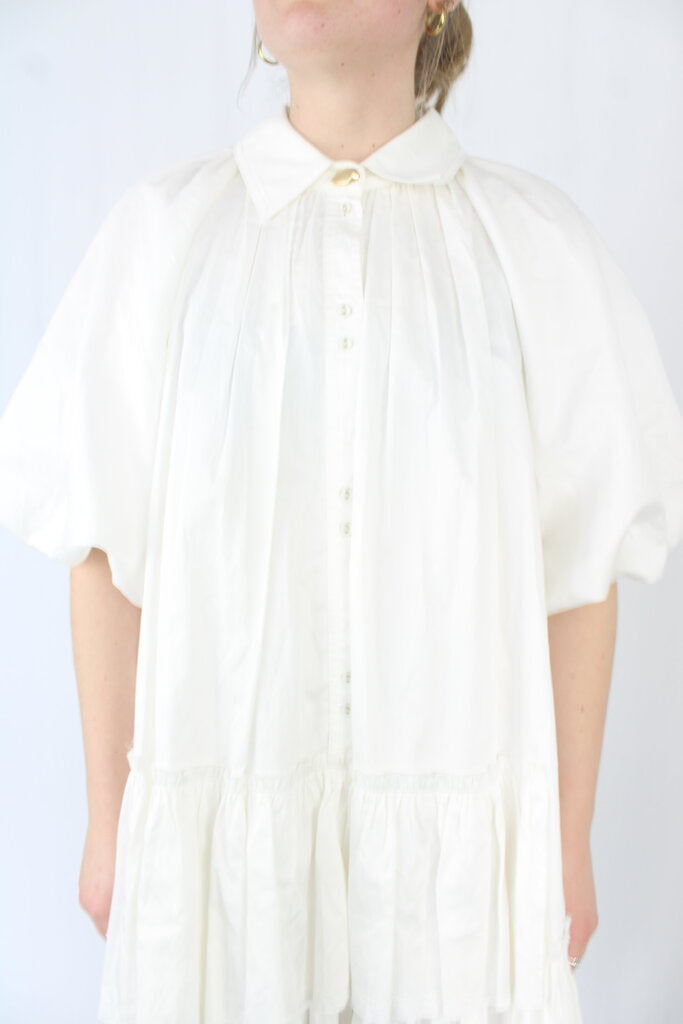 Aje - Babydoll Puff Dress