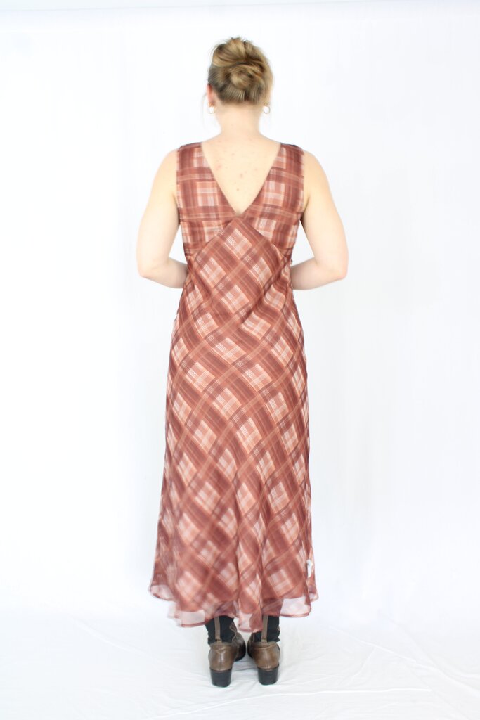 ASOS Design - Plaid Midi Dress