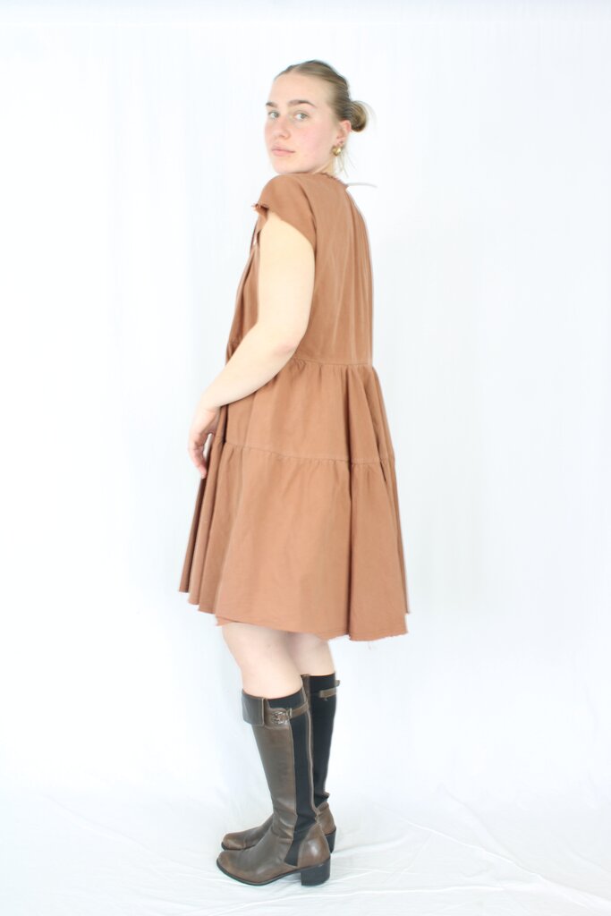 Ricochet - Tiered Fray Dress