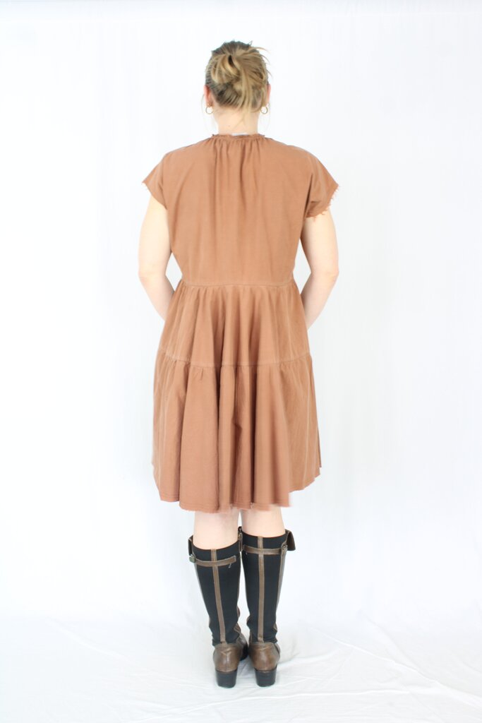 Ricochet - Tiered Fray Dress