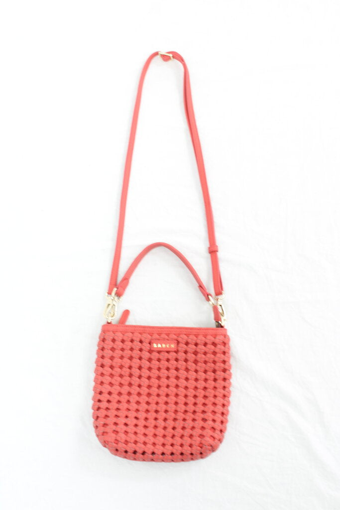 Saben - Red Woven Bag