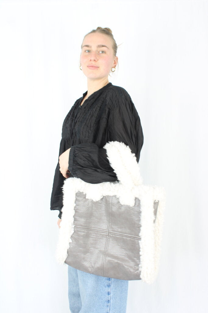 Stand Studio - Lolita Shearling Bag
