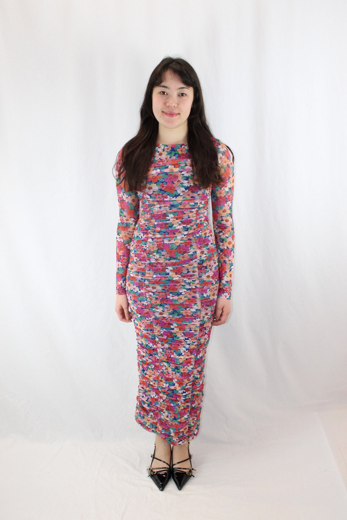 Charlie Holiday - "Valentina Ruched" Dress