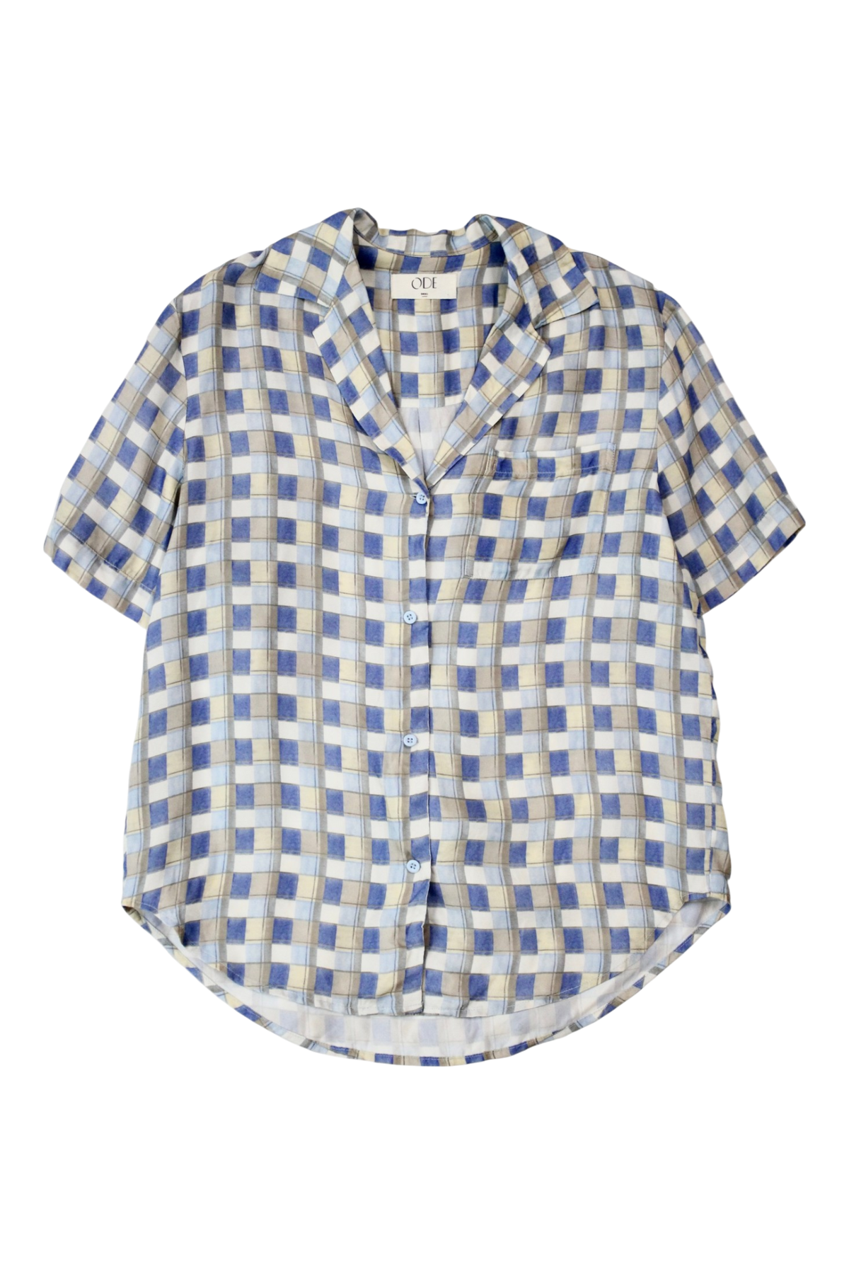 Ode - Checker Patterned Pants