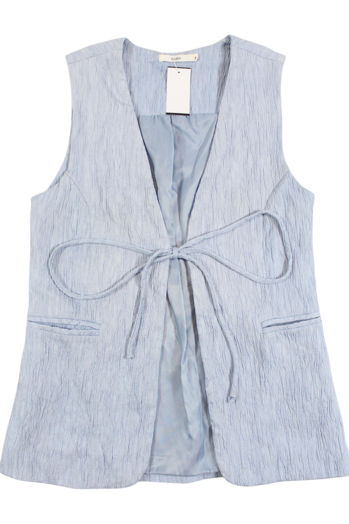 Ruby - Tie Vest