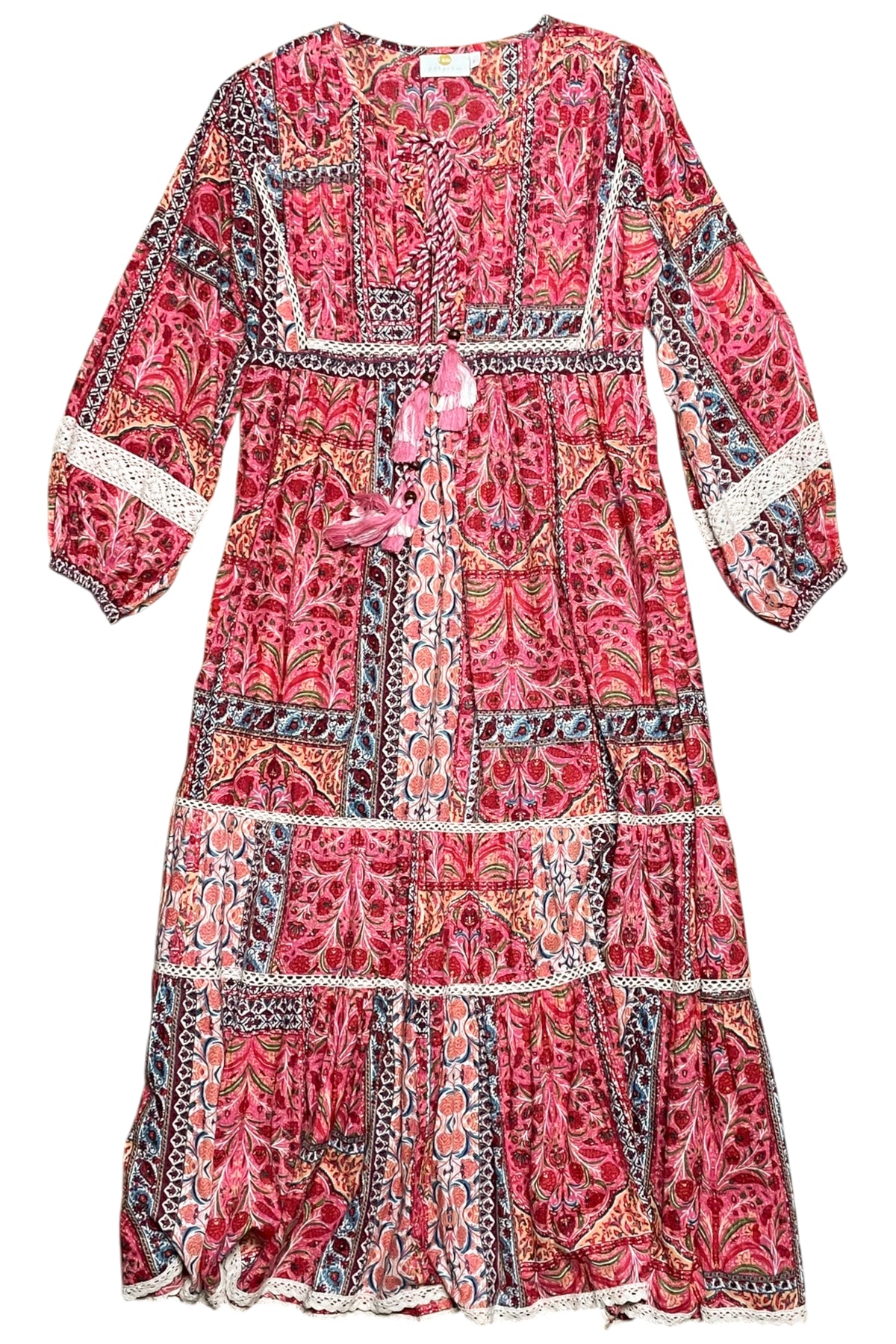 I Am Pylgrym - Floral Boho Maxi Dress