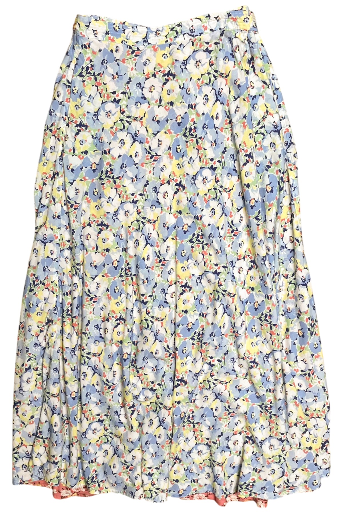 No Label - Floral Reversible Wrap Skirt
