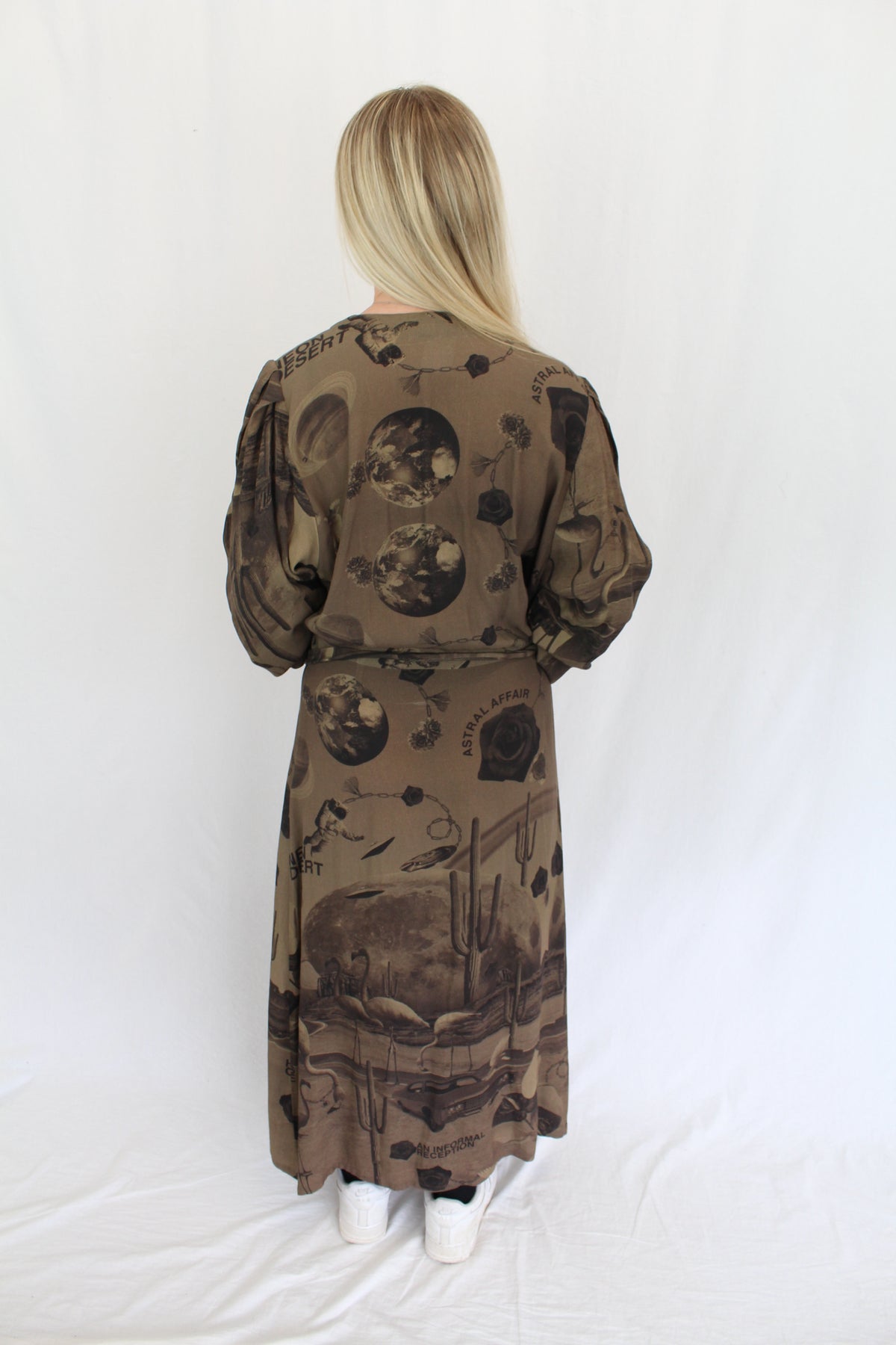 Salasai - Patterned Wrap Dress