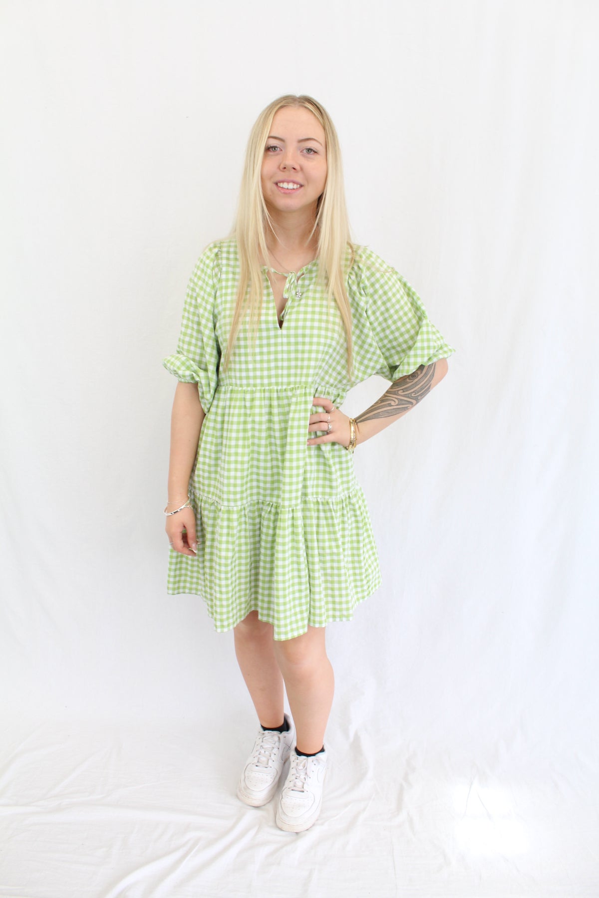 Among The Brave - Gingham Mini Dress