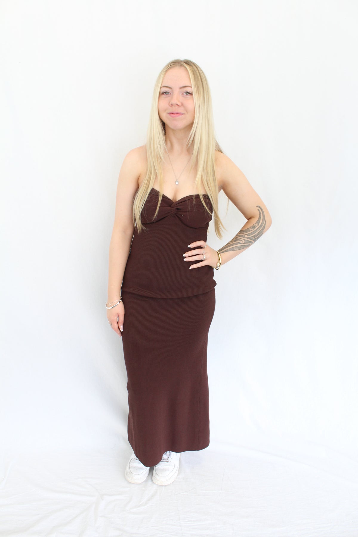 Dissh - Ribbed Maxi Dress