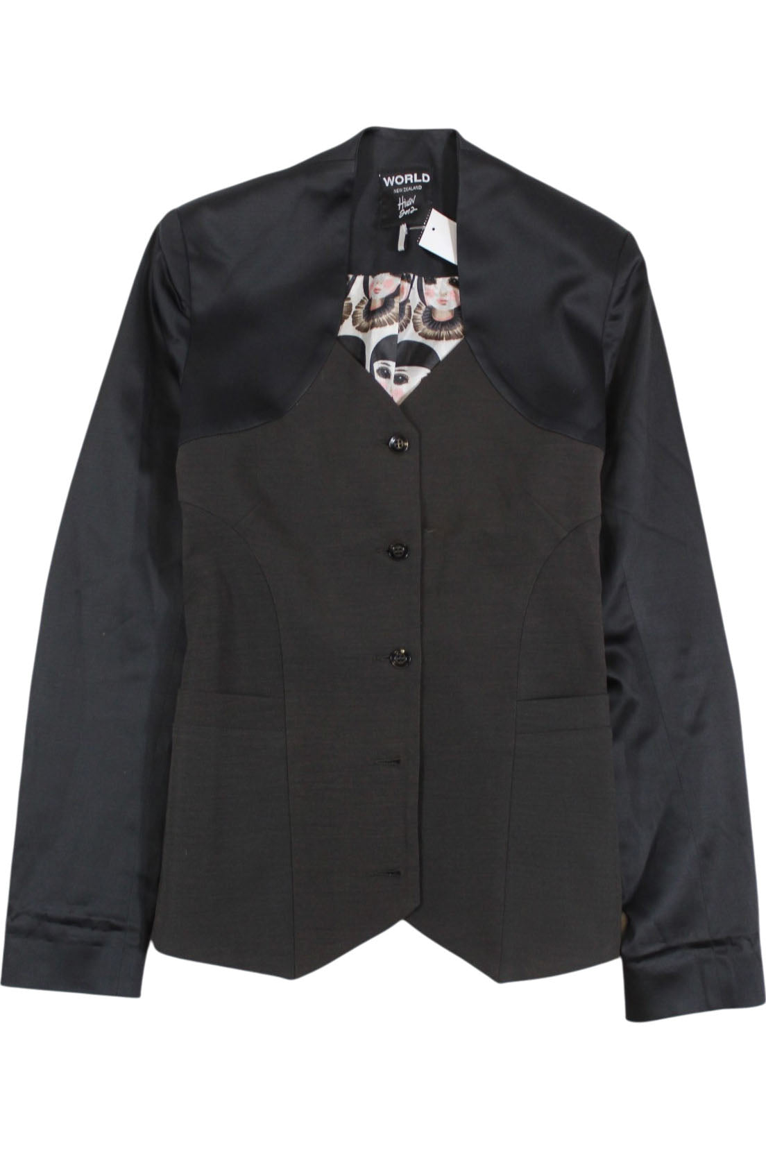 World - Button Up Jacket