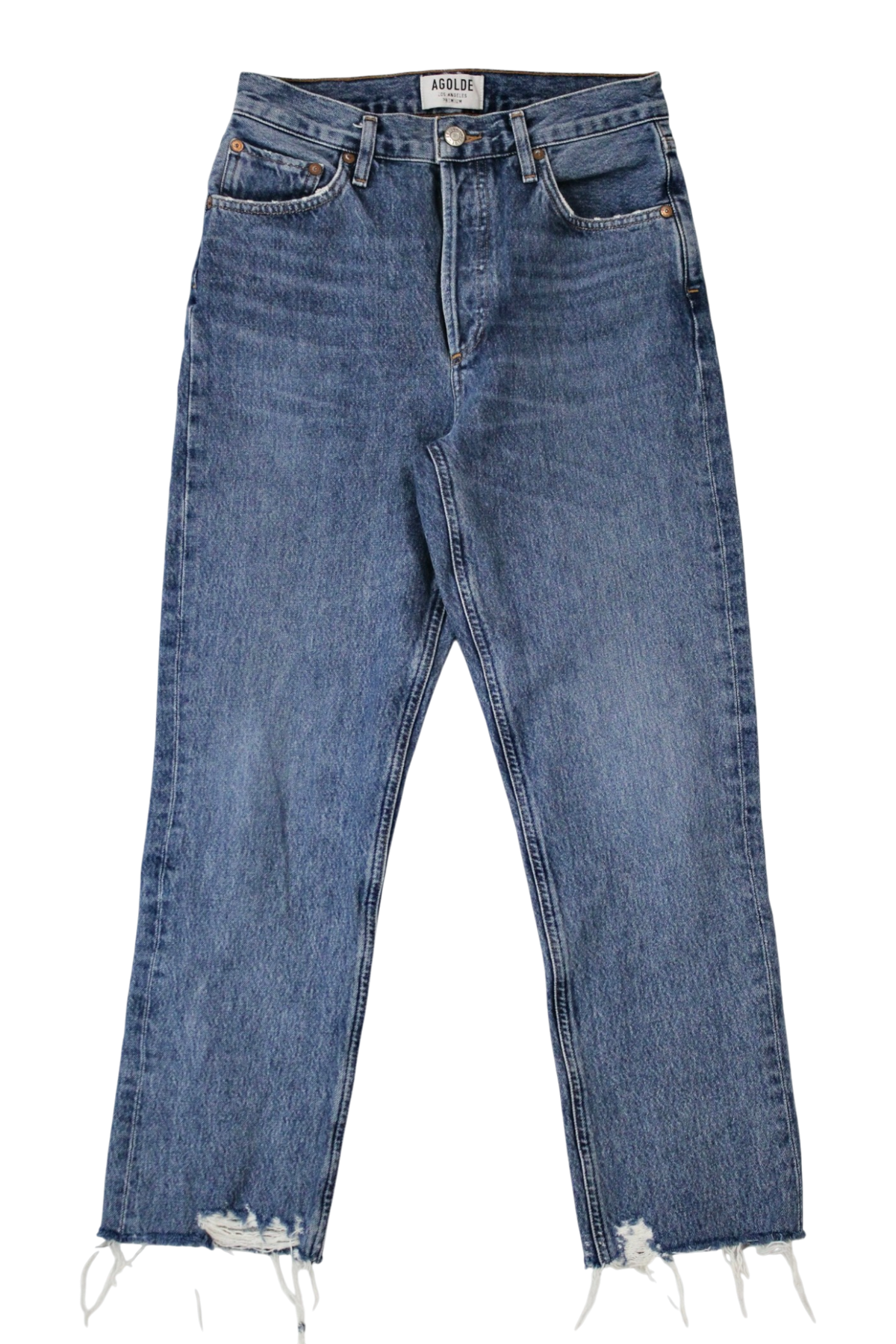Agolde - Raw Hem Jeans
