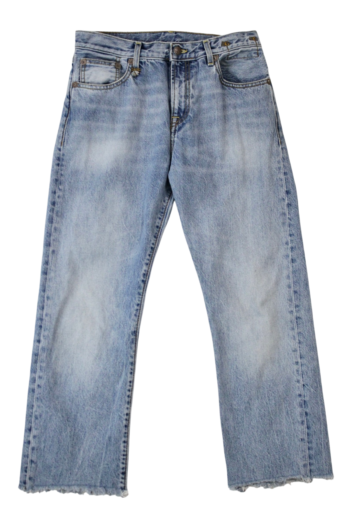 R13 - Raw Hem Jeans