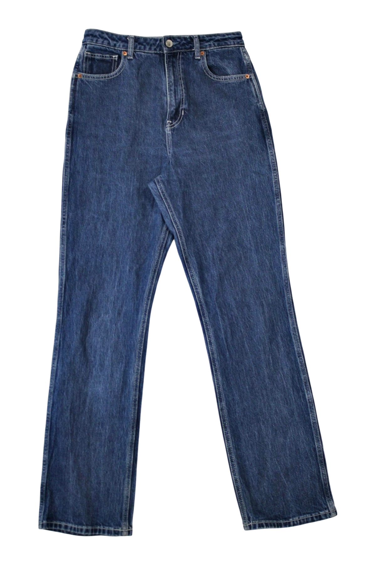 Reformation Jeans - Contrast Topstitch Jeans
