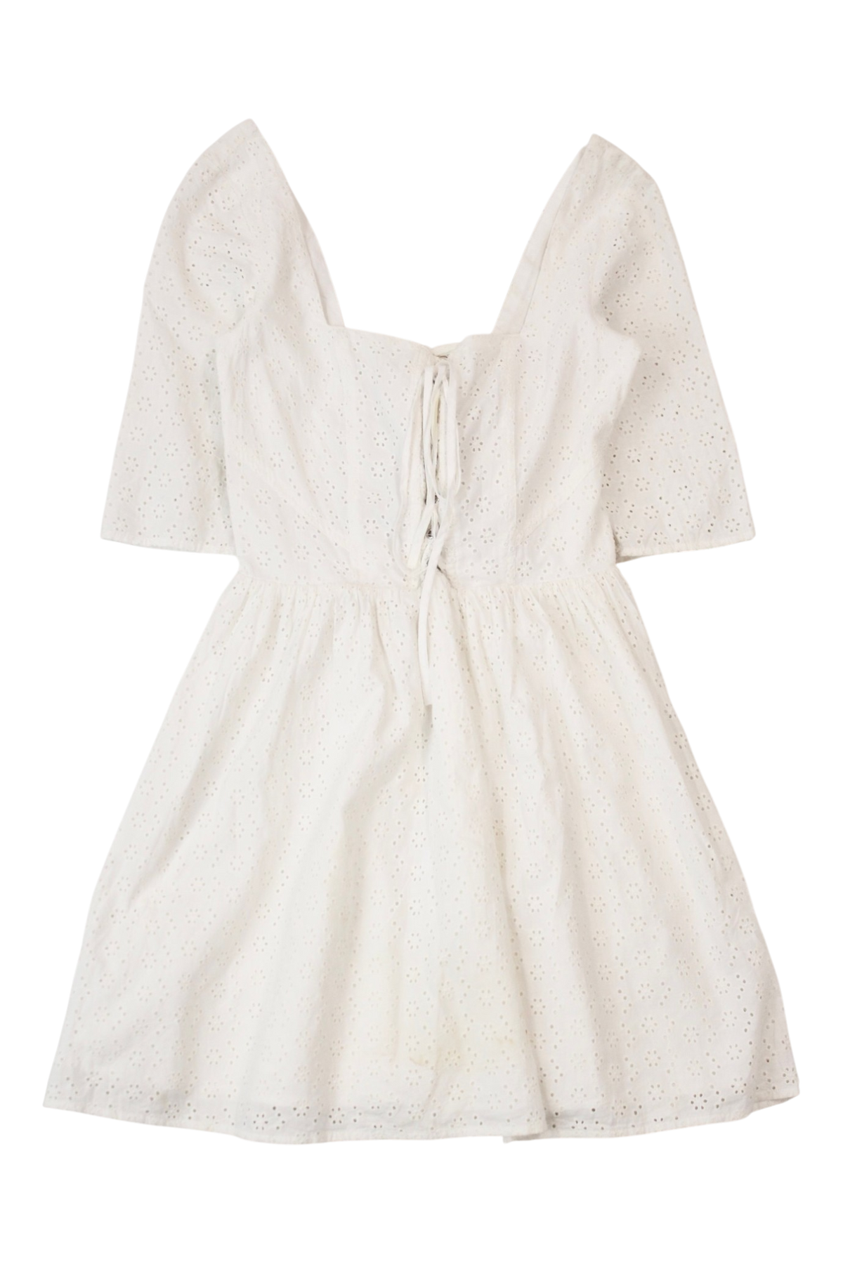 L'ecole des Femmes - Broderie Anglaise Mini Dress