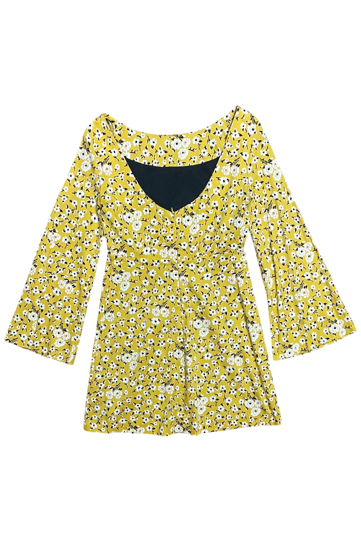 Zara - Flare Sleeve Mini Dress