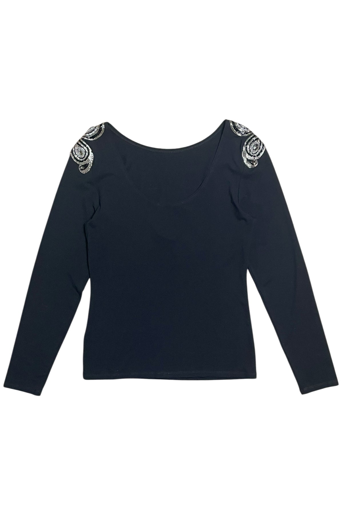 Paula Ryan - Embellished Long Sleeve Top