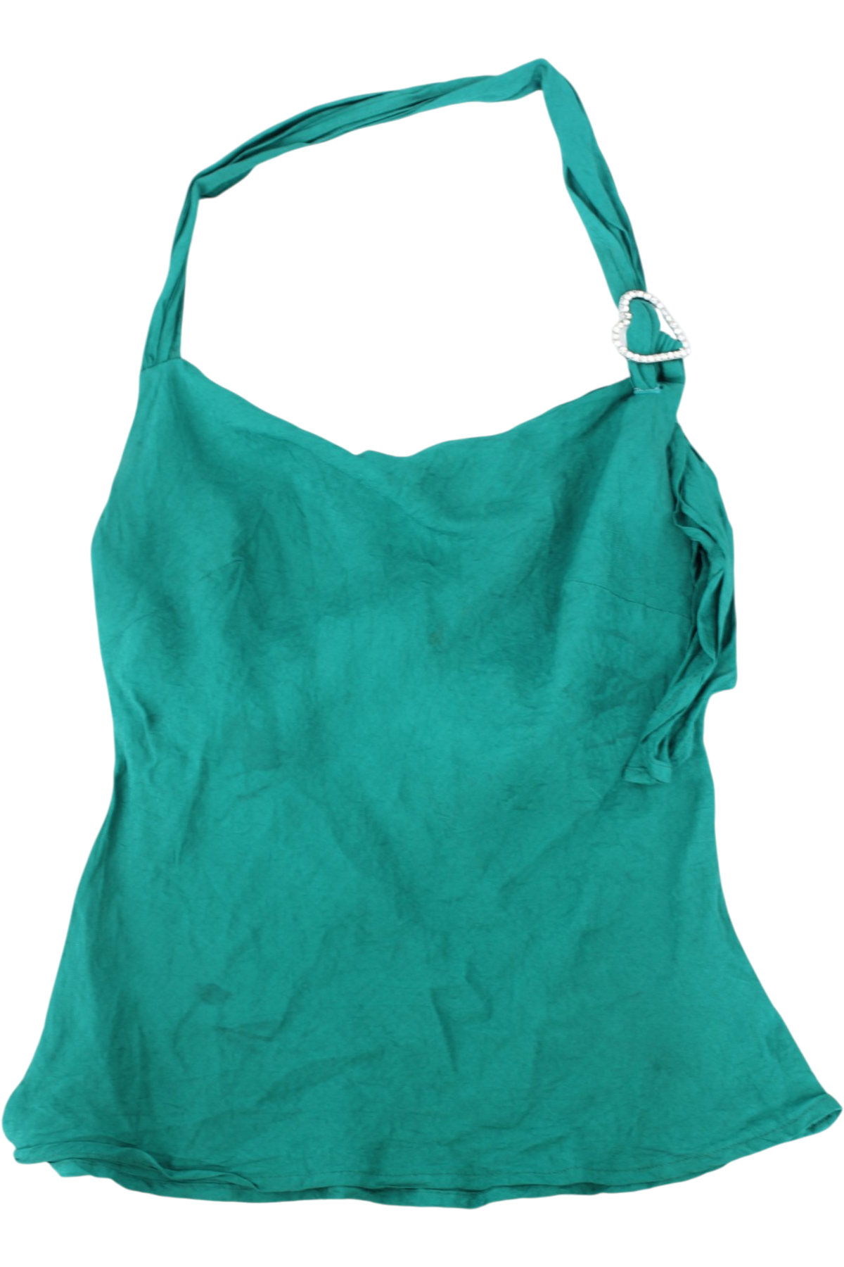 Ruby - Green Halter Top